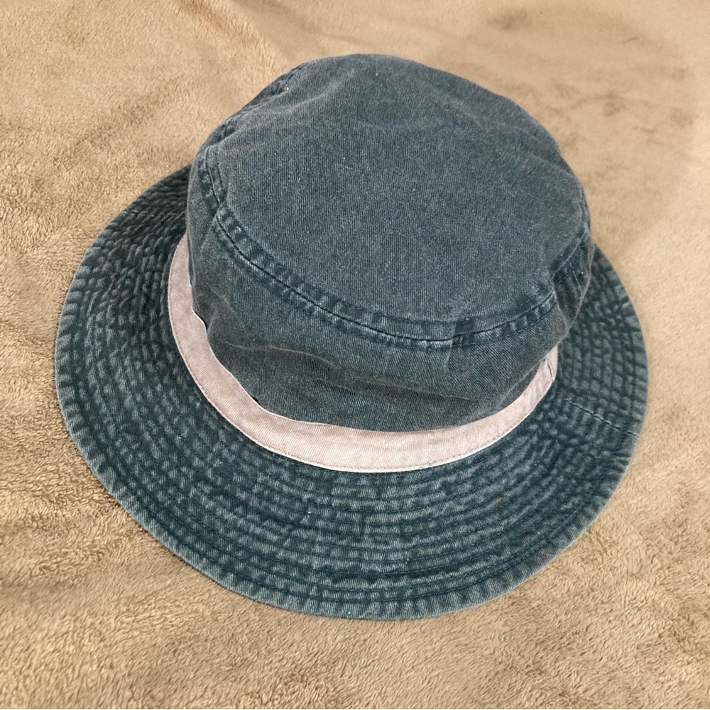 NWOT Bucket Hat Vintage 80s Military Green Size OS (#2)